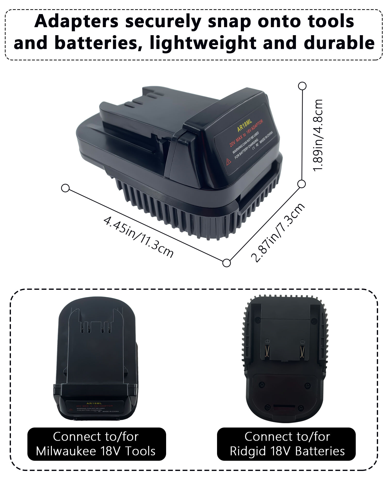 Buy Wholesale China Wholesale Battery Adapter Replacement For Aeg