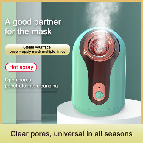 Tragbarer Profi-Gesichtsdampfer Vapozone Nano Ionic Warmspray für Tiefenfeuchtigkeit - Beauty Facial Steamer