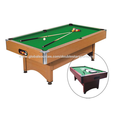 4 em 1 Multi mesa de jogo 7FT de bilhar, mesa de bilhar com