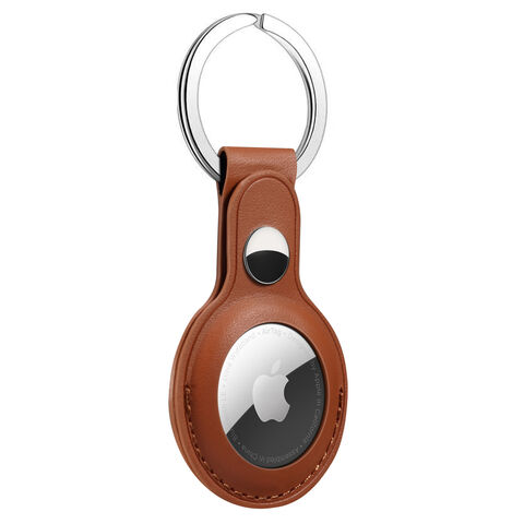 Leather Case for Apple AirTag Keychain Custom AirTag 