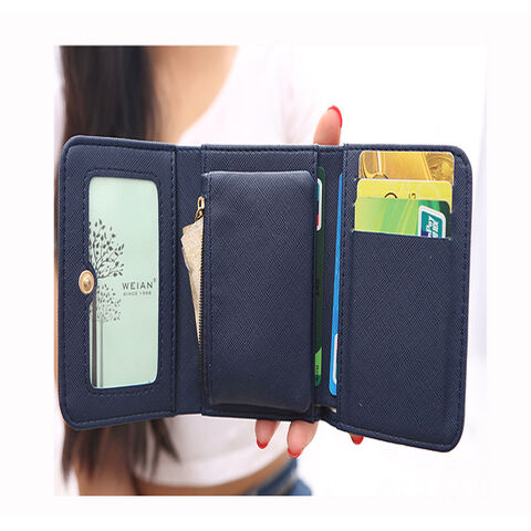 New Fashion Long Women Wallet Female PU Leather Plaid Hasp Wallets Card  Holder Phone Bag Money Coin Pocket Clutch Ladies Purses