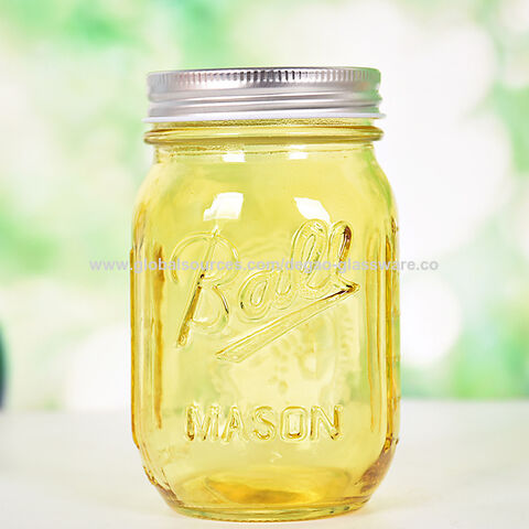 Wholesale Custom Logo Printings 8 Oz Glass Mason Jars with Lids