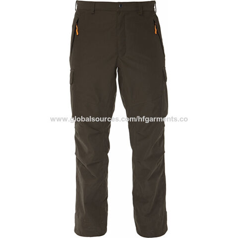 Buy Wholesale China Recycled Fabric Polyester Men's Outdoor Waterproof  Hunting Fishing Pants,custom Details Are Welcome & Fishing Pants at USD 20