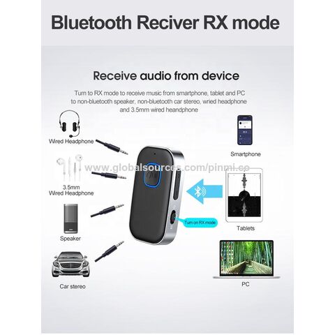 Receptor de transmisor Bluetooth 5.3 1Mii para TV, Costa Rica