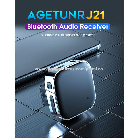 Compre Agetunr J32 Receptor Bluetooth Manos Libres Coche Kit Inalámbrico  3,5mm Aux Adaptador Bt 5,0 Coche Reproductor De Mp3 y Receptor Bluetooth de  China por 5 USD
