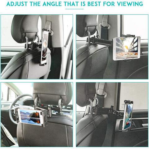 Comprar Soporte telescópico para teléfono de coche, soporte para iPad,  soporte para reposacabezas del asiento trasero del coche, soporte para iPad  para teléfono de coche, soporte para asiento trasero para Pad, tableta