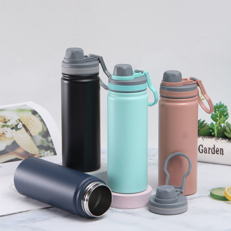 Buy Wholesale China Stainless Steel Double Wall Straight Water Bottle ...