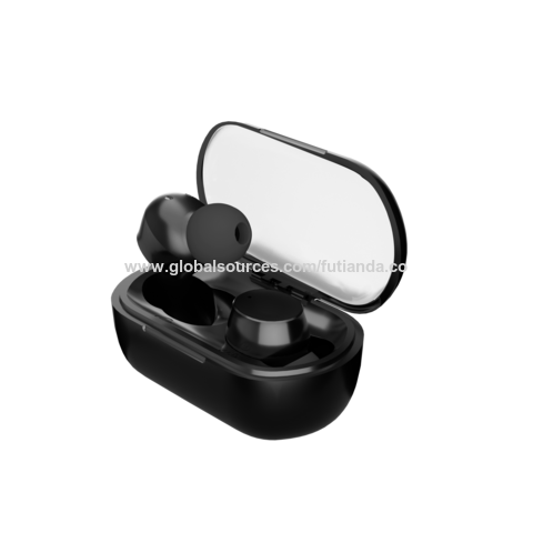  Auriculares Bluetooth blancos, verdaderos auriculares  inalámbricos de reproducción de 30 horas IPX5 impermeables, auriculares  deportivos intrauditivos con funda de carga mini USB-C, micrófono integrado  para iPhone Android : Electrónica