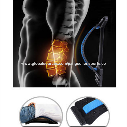 Nouvelle conception multicolore et multifonctionnelle pour l'entraînement musculaire à domicile, civière dorsale en PP - Idéal pour les distributeurs d'équipements de fitness