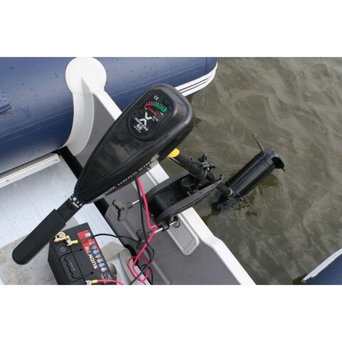 Motor fueraborda eléctrico de arrastre para botes inflables, kayaks y canoas - Motor de pesca eléctrico para embarcaciones