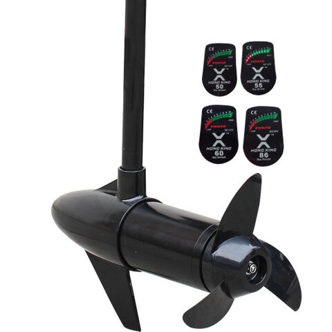 Motor fueraborda eléctrico de arrastre para botes inflables, kayaks y canoas - Motor de pesca eléctrico para embarcaciones