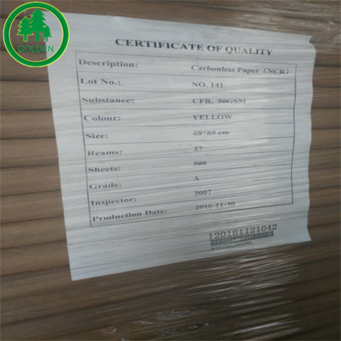 Buy Wholesale China 100% Virgin Wood Pulp Ncr Carbonless Paper Non