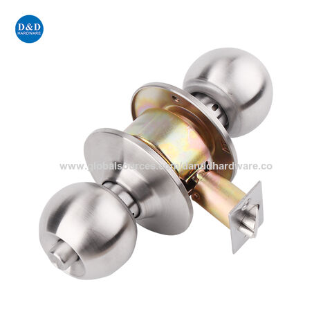 Glass Door Knob, Round, Stainless Steel, 304 Grade - Shower Door Handle  Pull Knob