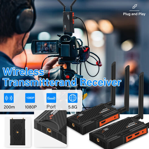 Buy Wholesale China 200m Wireless Hdmi Extender Video Transmitter Receiver  1-4 Splitter Screen Share For Ps4 Game Dvd Camera Pc To Tv Whit Ir Remote & Wireless  Hdmi Extender at USD 99