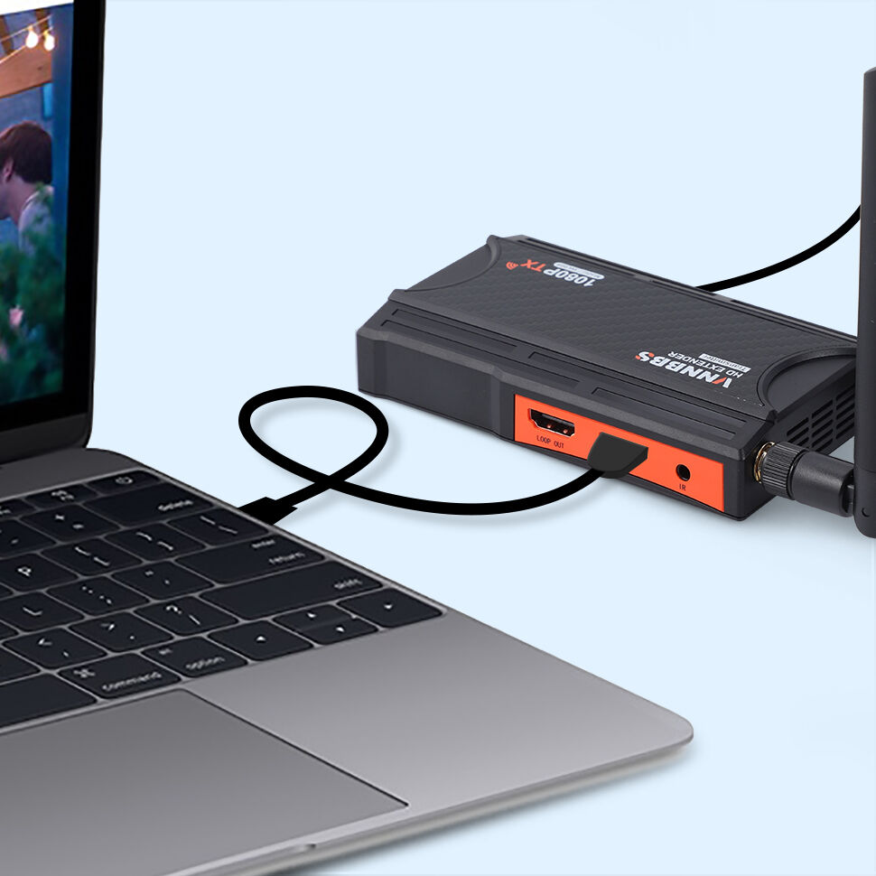 200m Wireless Hdmi Extender Video Transmitter Receiver 1-4 Splitter ...
