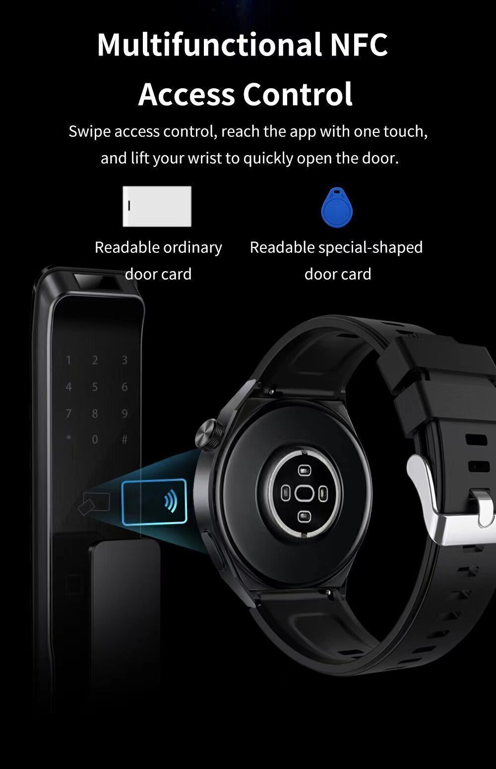 Gt5 1.28 Inch Round Display Smartwatch NFC Fitness Heart Rate Monitor Reloj  Inteligente Wireless Charging Smart Watch - China Smart Phone and Gift  Watches price