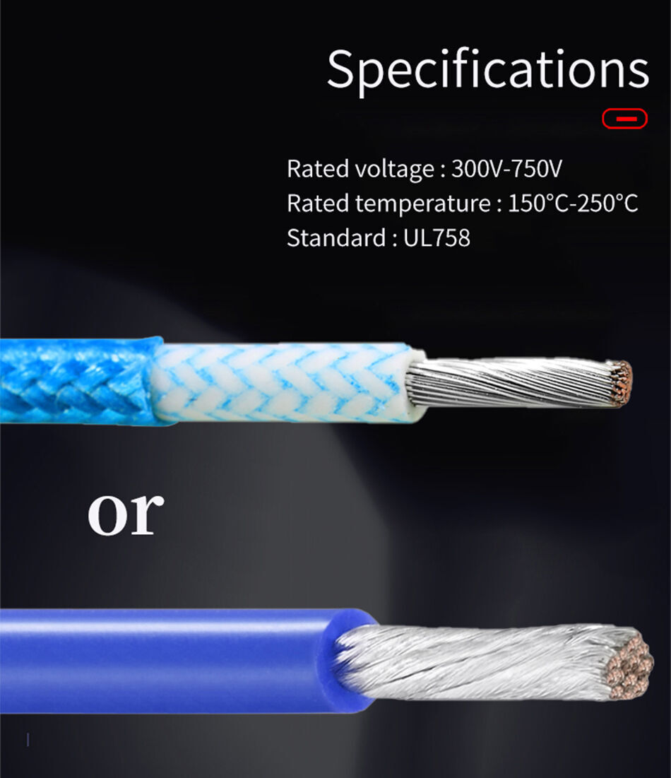 Silicone Yellow-green Wire, High Temperature Wire