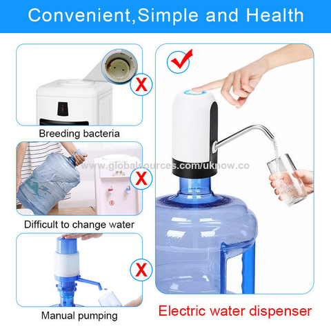 5 Gallonen Wasserpumpenspender, elektrische Wasserflasche Pumpe