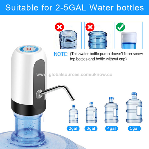 Buy Wholesale China Chinese Mini Portable Electric Drinking 5 Gallon  Automatic Bottle Water Cooler Dispenser Pump Price & Rechargeable Water  Dispenser Pump at USD 0.326