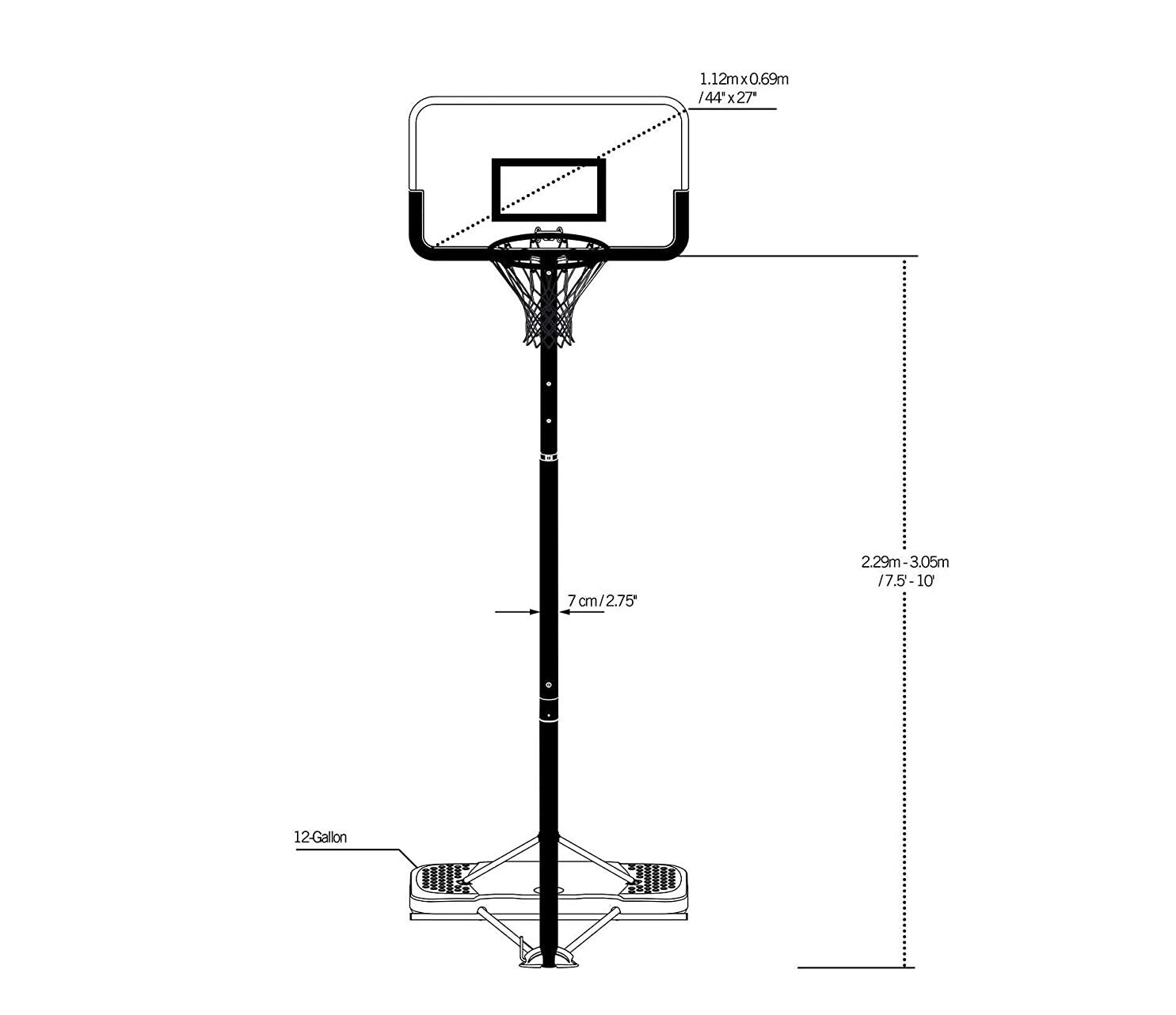 Buy Wholesale China Export Fullsize Height Adjustable Portable