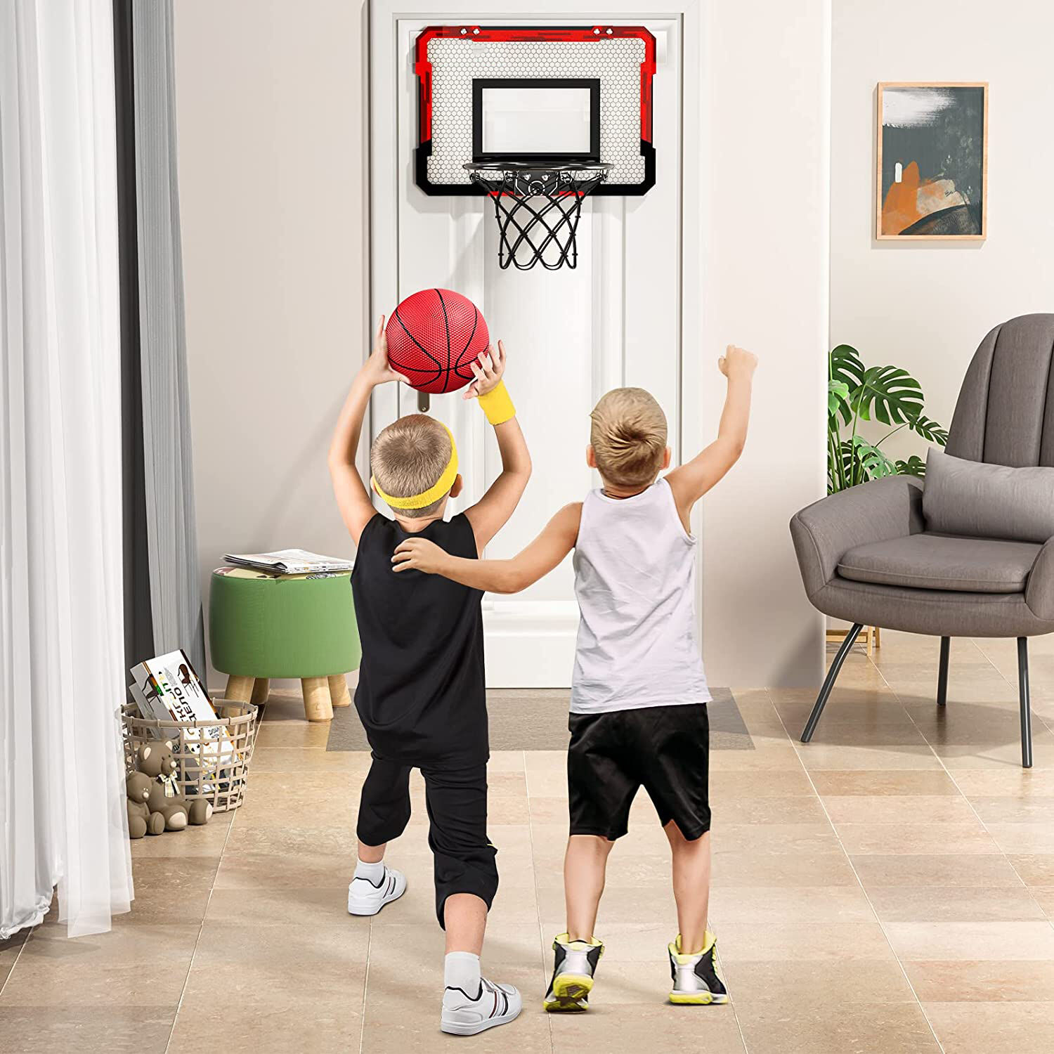 Buy Wholesale China Export Indoor Basketball Hoop For Kids, Door Room