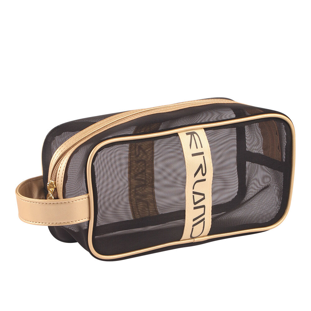 Buy Wholesale China High Quality Customized Nylon Mesh Bag For Toiletry Kit Travel & Mesh Bag at