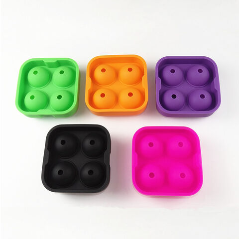 Ice lattice One-button Press Type Ice Mold Box Plastics Maker Ice