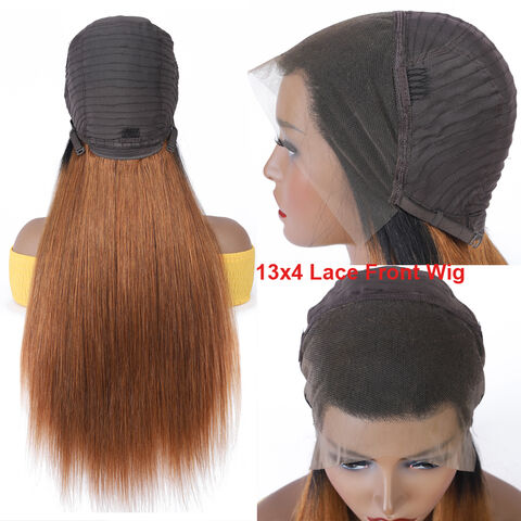 Hot Sale 1b 30 Ombre Color 4x4 Lace Closure Wig Straight Brazilian Human Hair Wig Color Lace Closure Wig For Women China Wholesale Ombre Color Wig 108 from Xuchang Tiantai Industrial Co