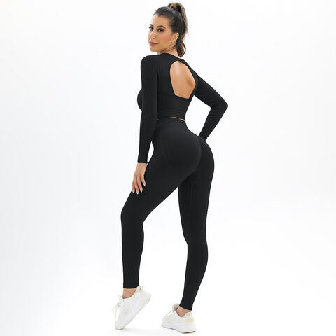 Tenue de fitness / ensemble de vêtements de fitness pour femme / leggings  de fitness +