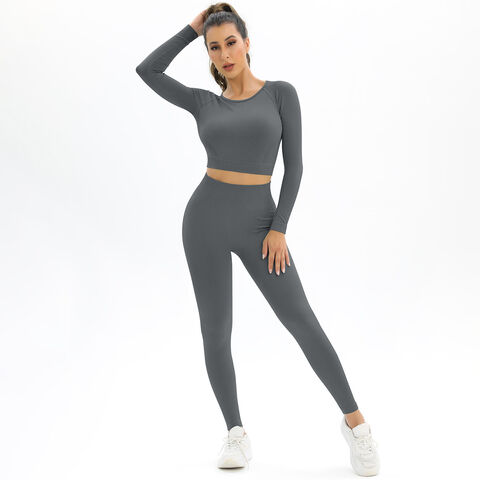 Pantalon - Ensemble de vêtements Minceur de sport Fitness et Yoga 2 pièces pour  femmes