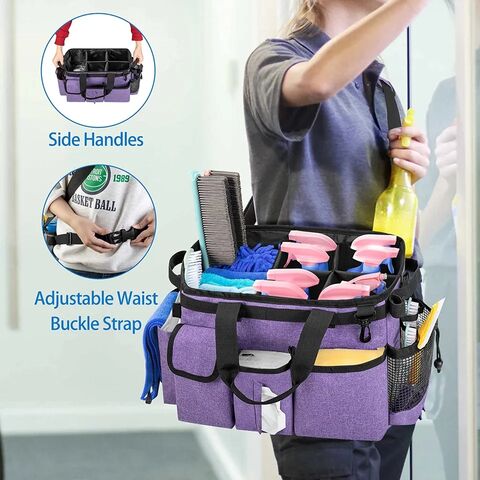 Wearable Cleaning Caddy Bag,Cleaning Supply Tote for Cleaning Supplies,  Cleaning