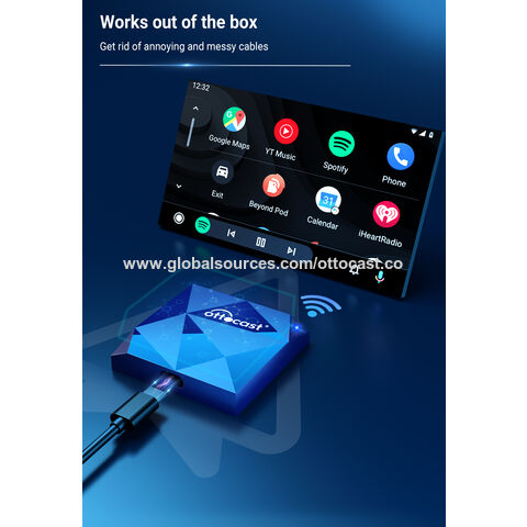 Buy Wholesale China Ottocast Car Multimedia Box Smart Android Box Wireless  Carplay Ai Box Android Auto Wireless Adapter With  Netflix & Wireless  Carplay Adapter at USD 39