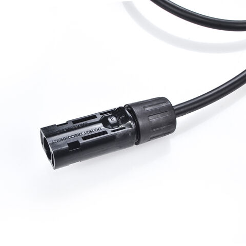 Câble compatible MC4 vers DC 5,5 x 2,1 mm mâle