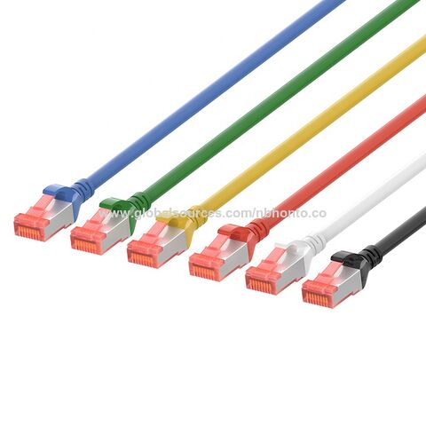 CAT7 600Mhz 10 Gigabit F/FTP Shielded RJ45 Network Ethernet Cable 5m Black
