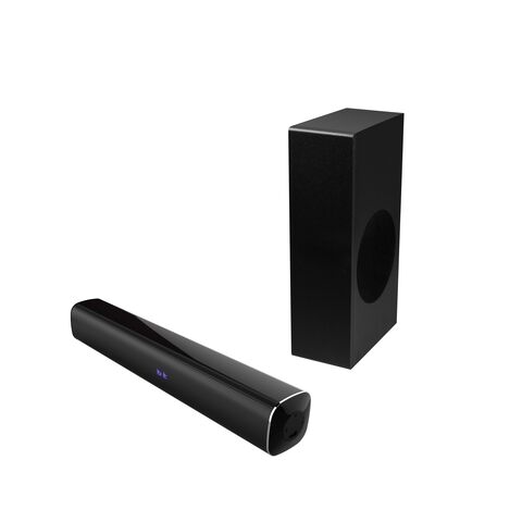 Barre de son 60W pour TV avec Subwoofer Bass-Reflex et Bluetooth