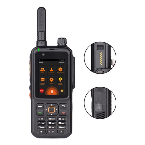 Inrico-walkie-talkie de policía profesional T320, radio de red 4G