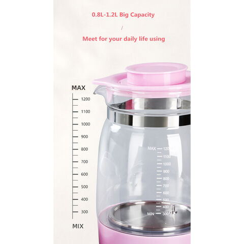 Compre Calentador De Agua De Leche Para Bebés, Hervidor Eléctrico Para  Bebés y Hervidor Eléctrico De Vidrio de China por 10.68 USD