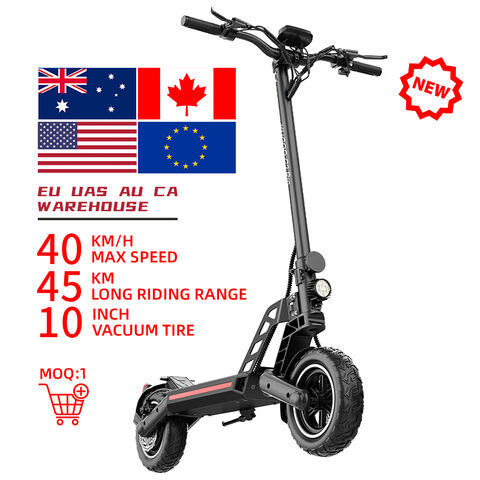 36V 1000W Adult Electric Scooter 45KM/H Double Drive 9 Inch city