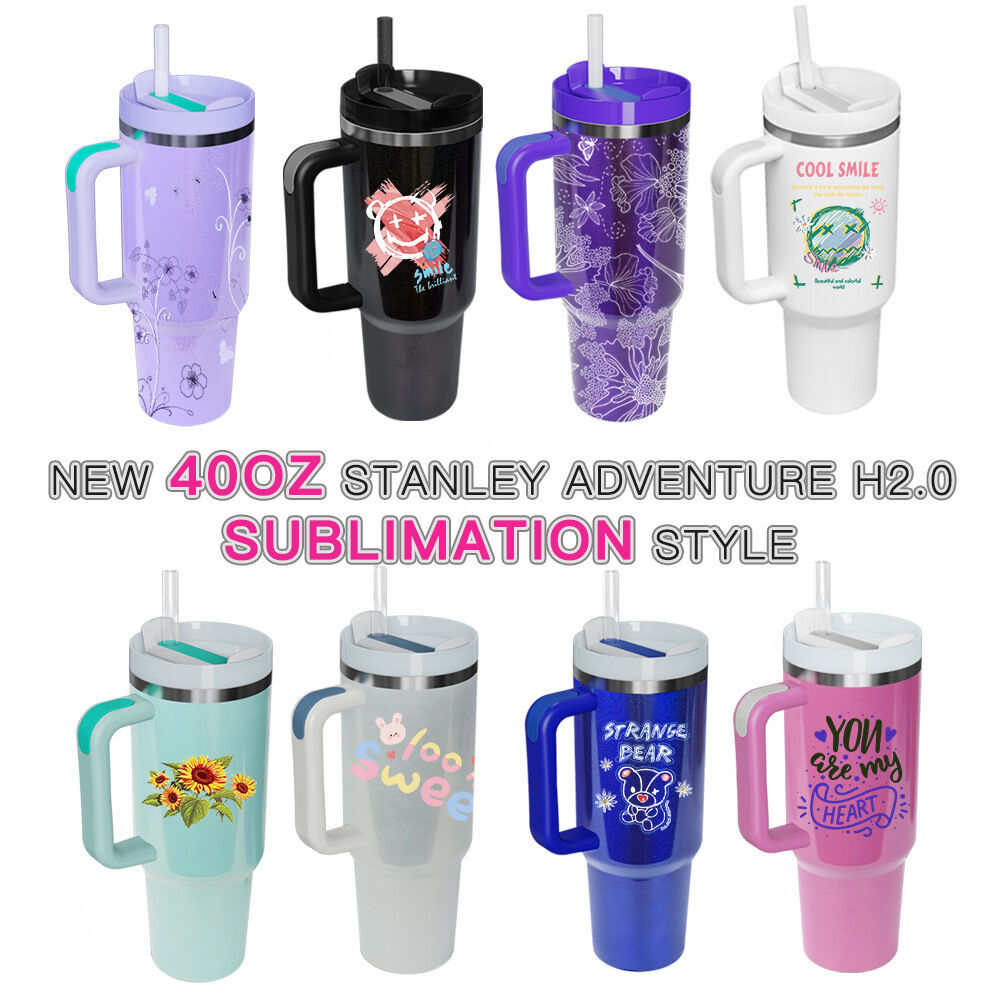 New 32oz Custom Adventure Quencher Beer Cola Stanley Cup Heat Resistance  Glass Tumblers Mug With Bamboo Lids And Straws From Allanhu, $9.07