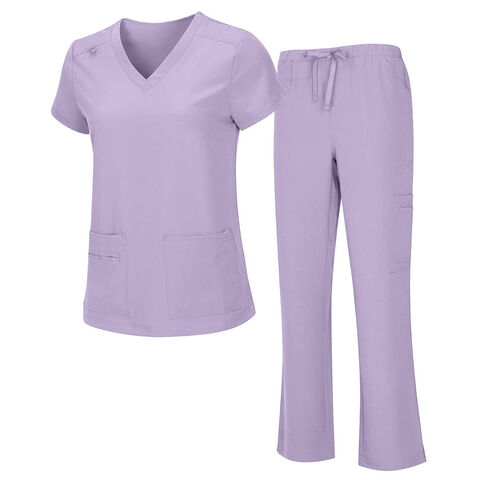 Buy Wholesale China Custom Wholesale Nurse Uniform 4 Way Stretch Scrub Sets  Nurse Scrubs Medical Uniforms Scrubs & Scrub Uniform at USD 12.5