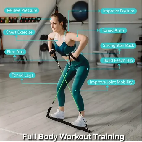 Body Workout Yoga Portable Pilates Bar Kit Pilates Stick - China