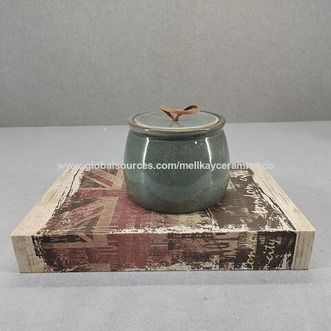 Buy Wholesale China Imitation Marble Stone Ceramic Jar, Soy Scented Candle,  Home Hotel Decoration, Customizable Scented & Ceramic Candle Jar at USD  2.42