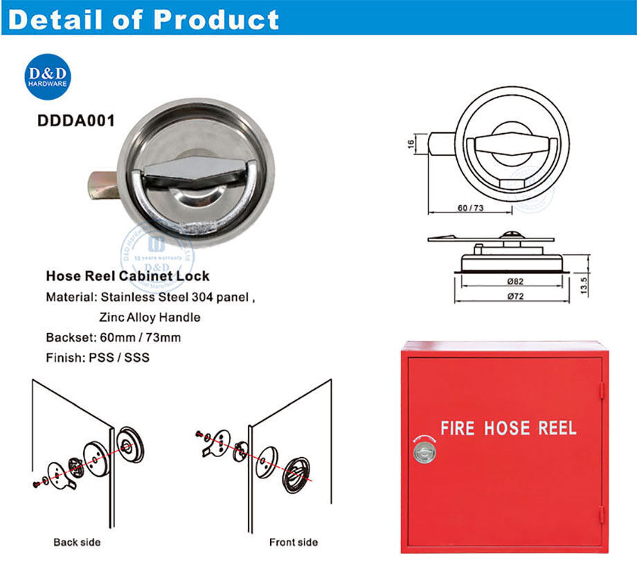 Stainless Steel Cabinet Door Lock, Electric Cabinet Lock - China Safe Lock,  Fire Cabinet