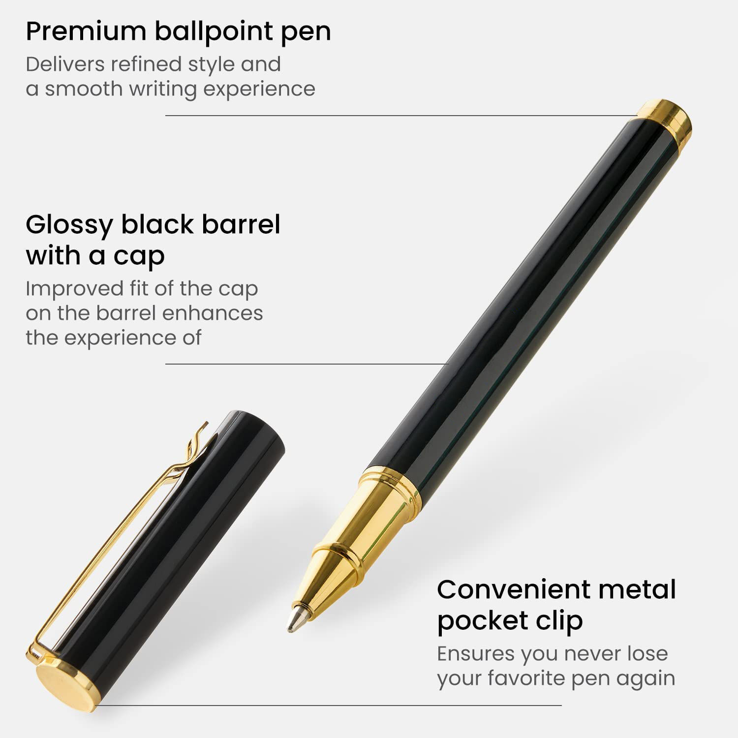 Buy Wholesale China Labon Black Design Journal Gift Set Notebook With