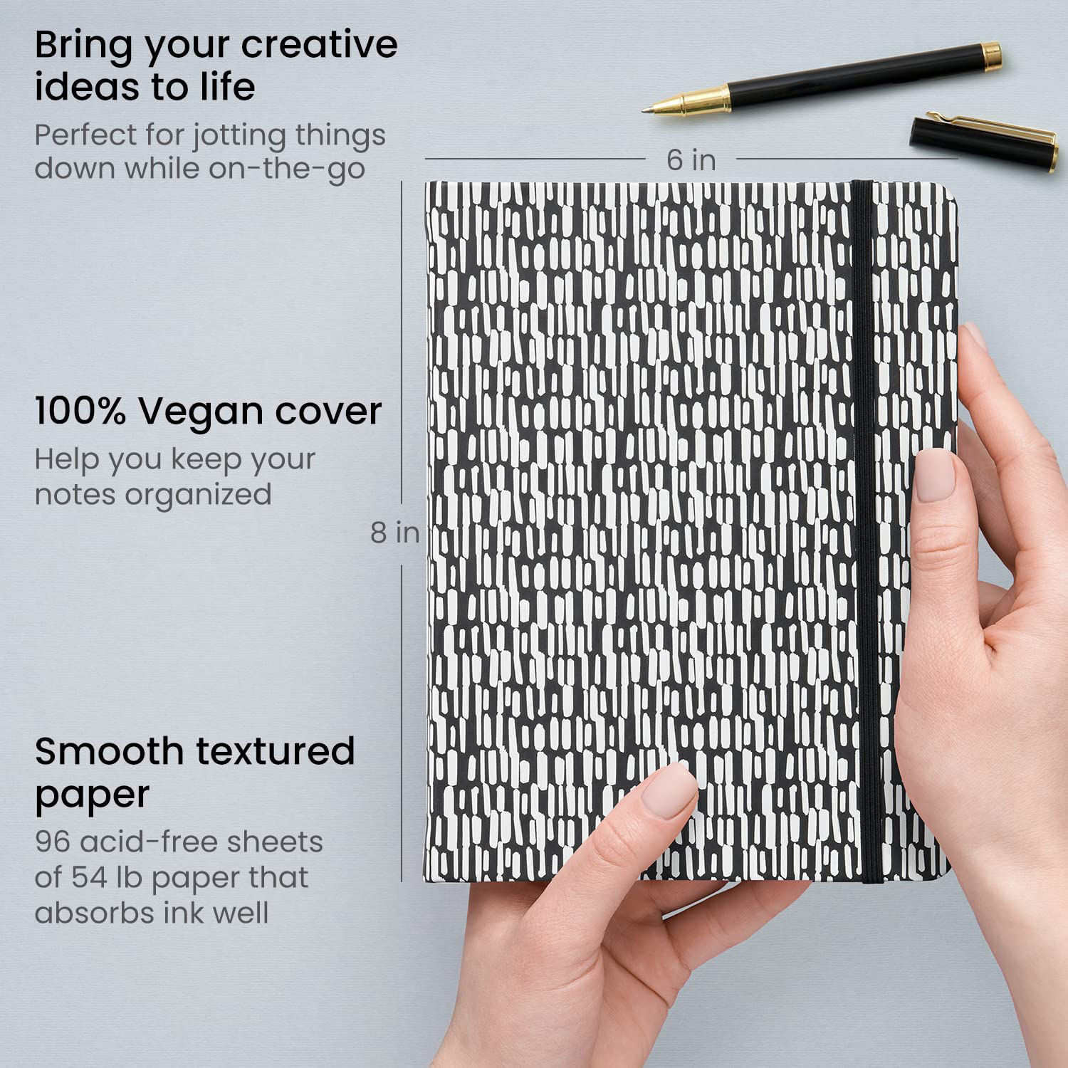 Buy Wholesale China Labon Black Design Journal Gift Set Notebook With