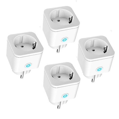 Alexa Smart Plugs - Aoycocr Mini WIFI Smart Socket Switch Works With Alexa  Echo Google Home, Remote Control Smart Outlet with Timer Function, No Hub