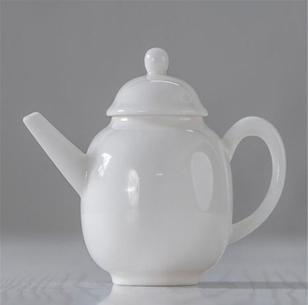 Buy Wholesale China White Porcelain Jade Porcelain Teapot Xishi Pot