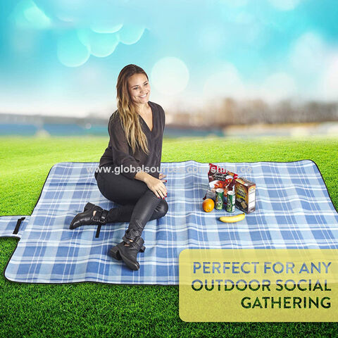 Kaufen Sie China Großhandels-Große Picknick-matte Für Outdoor-camping-matte,  Tragbar und Fleece-picknick Decke Großhandelsanbietern zu einem Preis von  5.52 USD