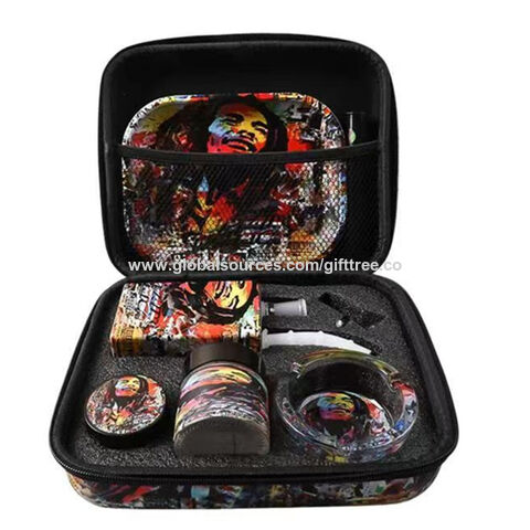 3 Pices Smoking Accessories Set Smoke Case Herb Grinder Rolling Tray Smoke  Set Bong From Summer_factory, $4.08