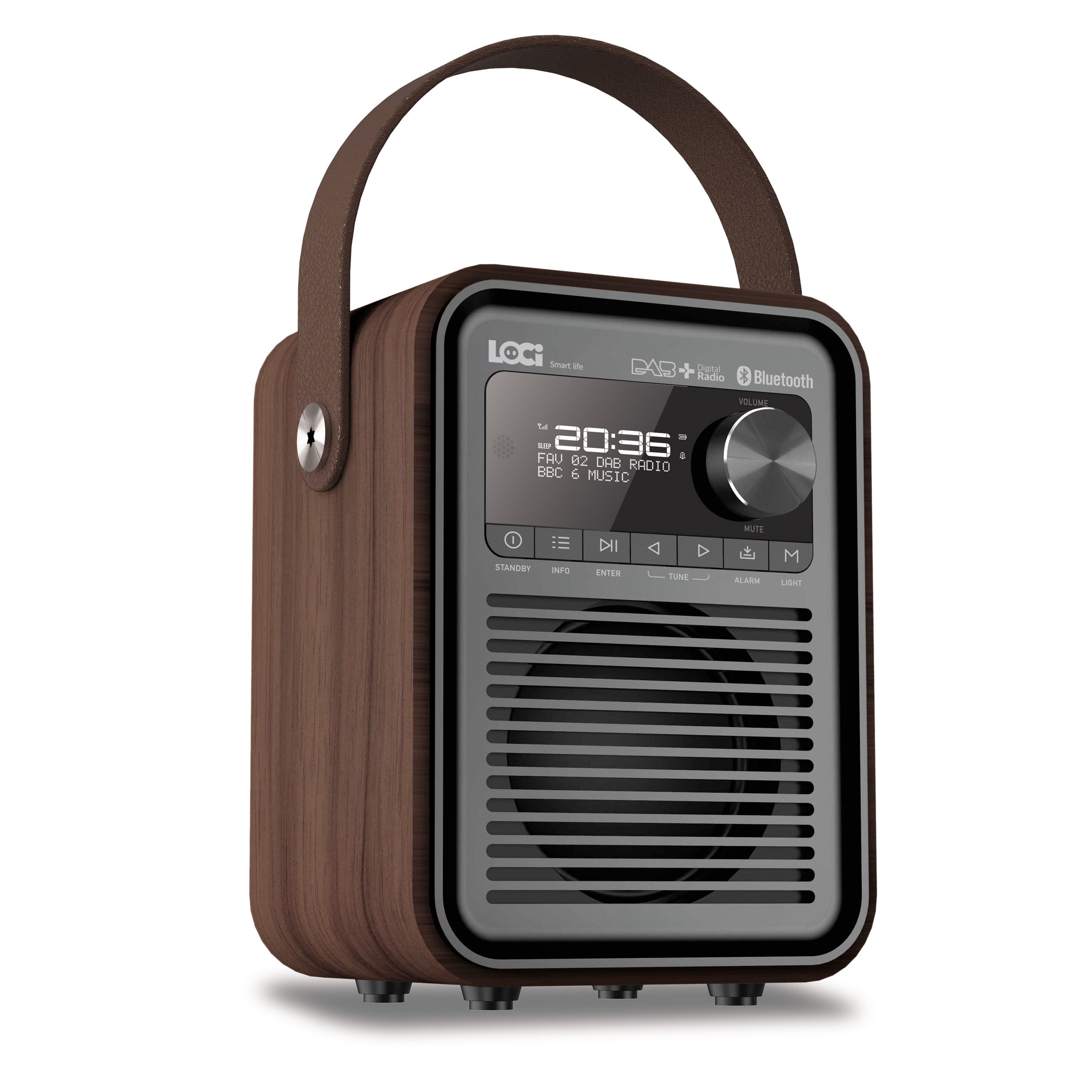 Avantree SP850 Portable FM Radio With Bluetooth Speaker And SD Card Player 3-In-1, MP3 Player